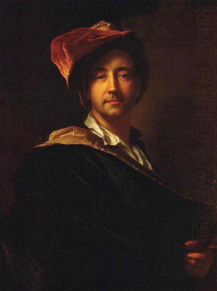 Hyacinthe Rigaud selfportrait by Hyacinthe Rigaud china oil painting image